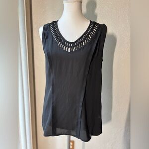Anthropologie Maeve Black Tank Top Casual small